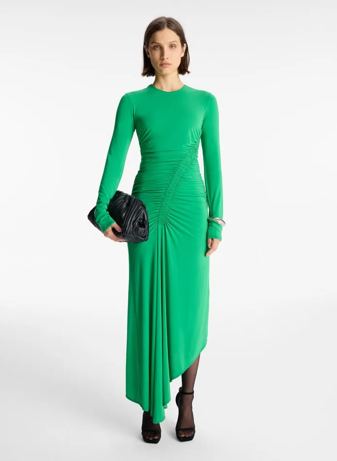 ALC Dresses Adeline Jersey Midi Dress Fern 8211 Women