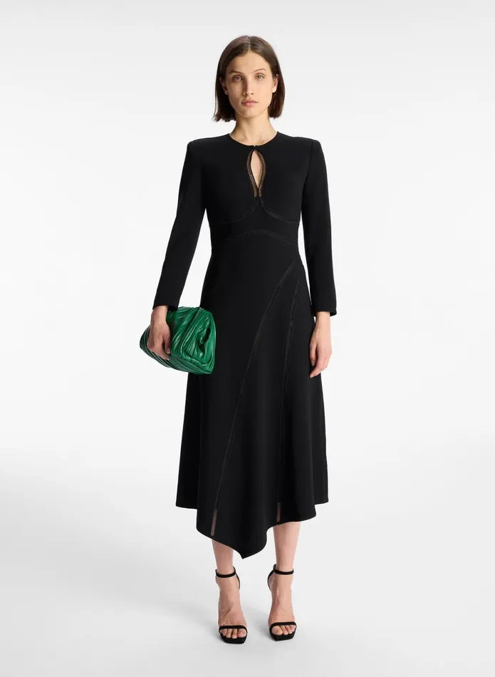 ALC Dresses Xenia Midi Dress Black 8211 Women