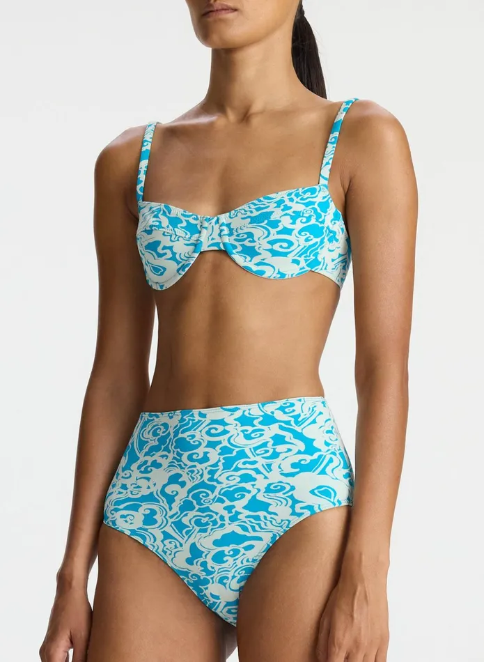 ALC Swim Isla Bikini Bottom Sconeblue 8211 Women