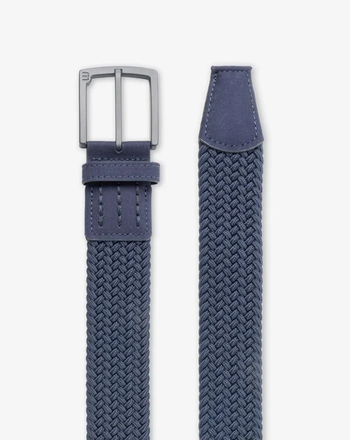 Accessories GRADE 20 STRETCH WOVEN BELT Blue Nights TravisMathew Belts