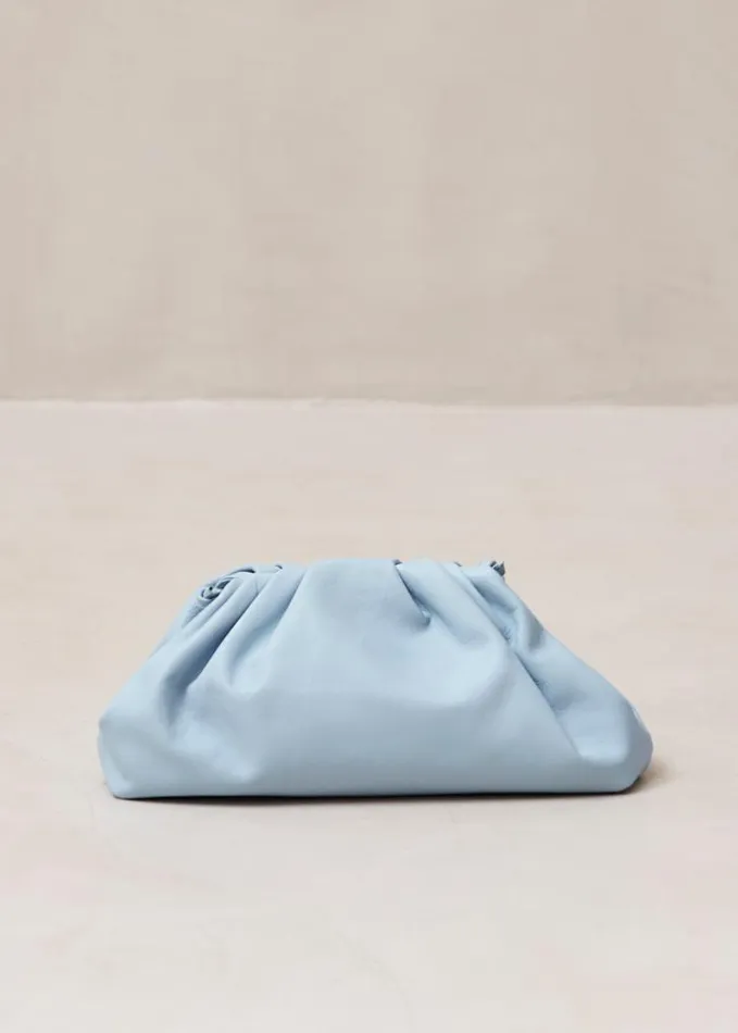 ALOHAS Bags Women The D 8211 Baby Blue Leather Handbag