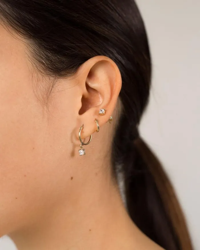 ALOHAS Jewelry Women Heritage 8211 Gold Piercings