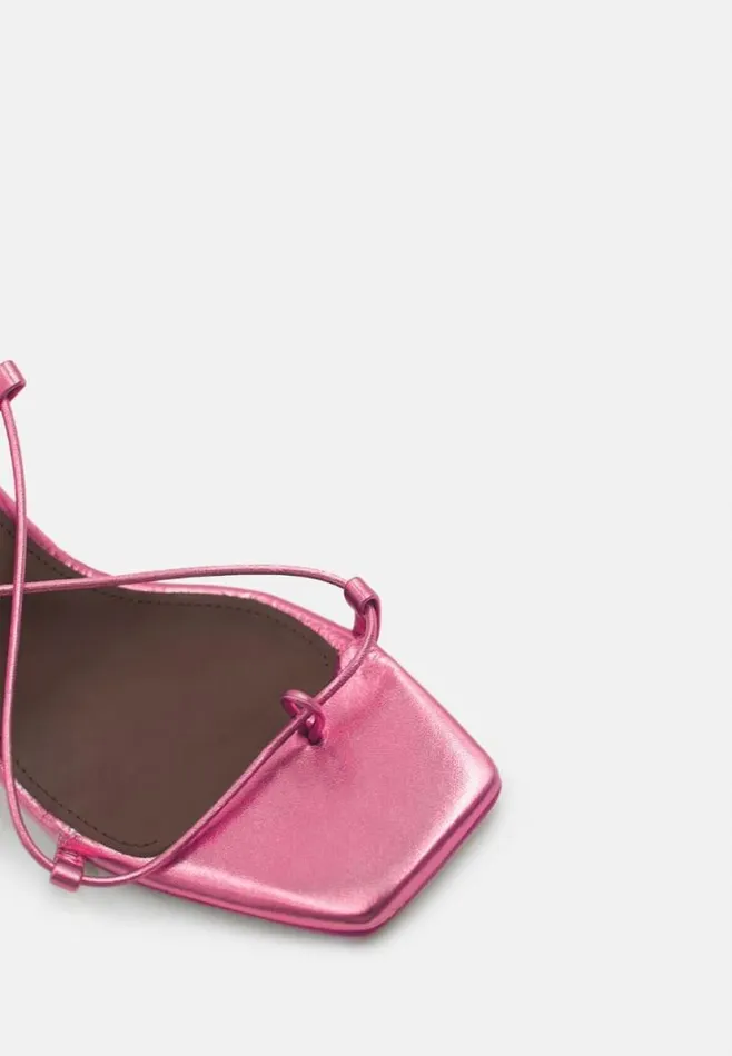 ALOHAS Sandals Women Bellini 8211 Pink Leather Sandals