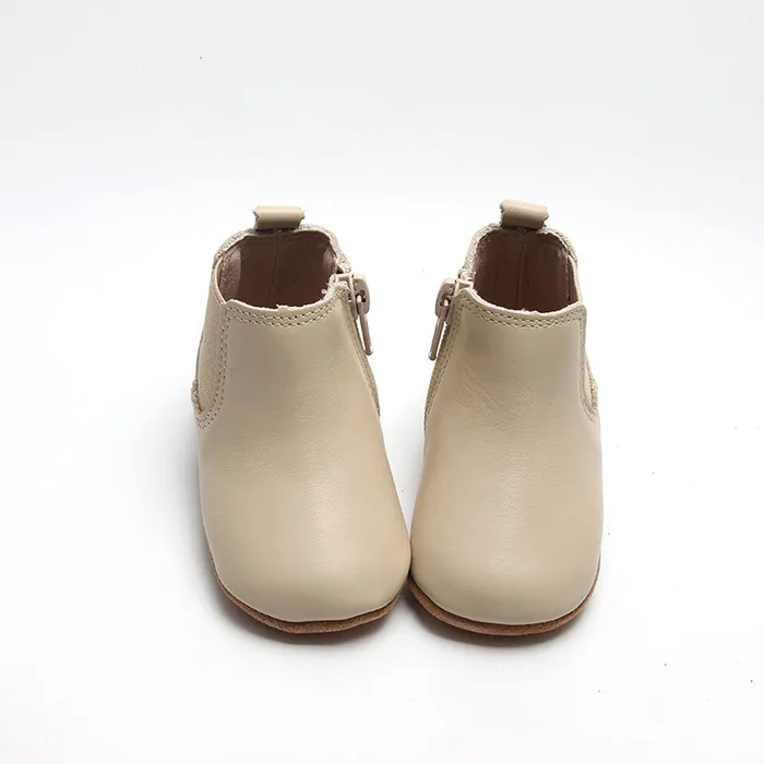 Baby Nisolo Baby Toddler and Kids Shoes Soft Sole Chelsea Boot Bone