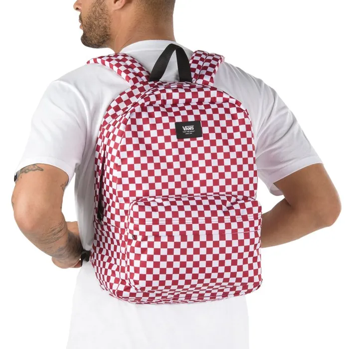 Backpacks and Bags MenWomen Vans Old Skool Checkerboard Backpack Chili Pepper Checkerboard Backpacks and Bags MenWomen Vans Old Skool Checkerboard Backpack Chili Pepper Checkerboard