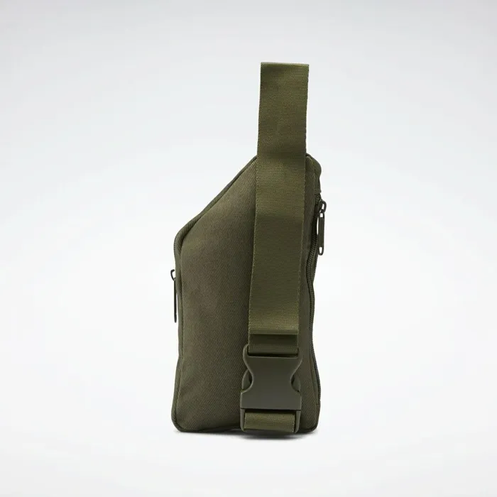Bags and Backpacks MensWomens Reebok Classics Foundation Small Sling Bag Army Green