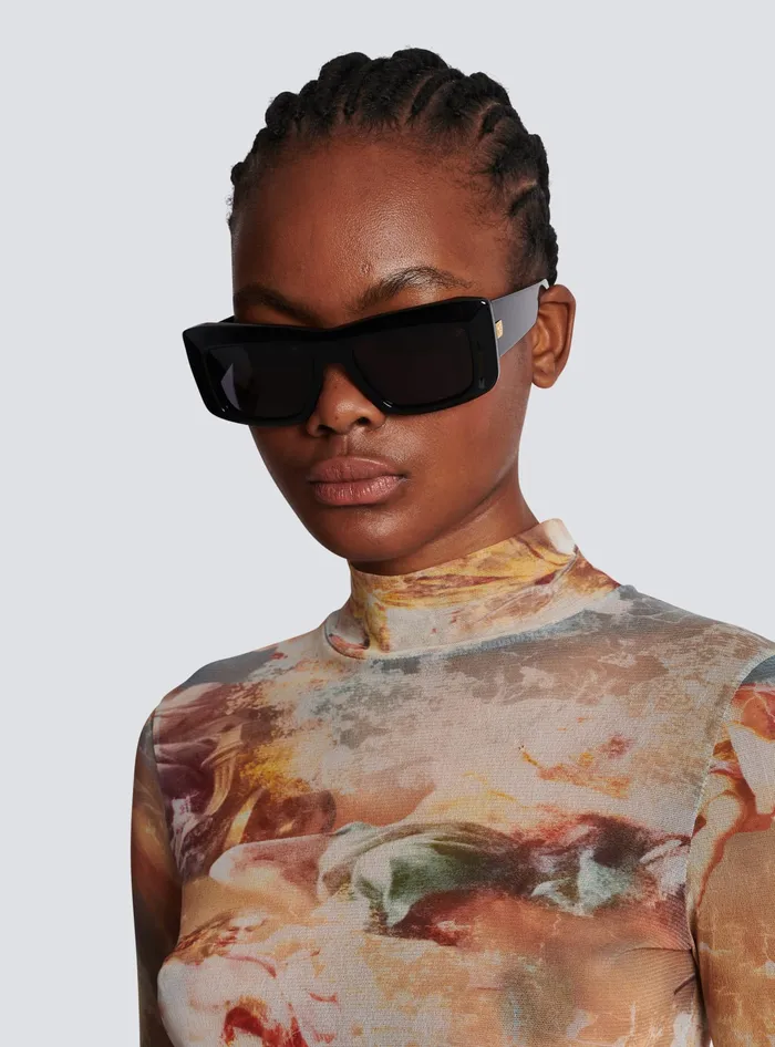 Balmain Envie Sunglasses Black WomenMen Eyewear