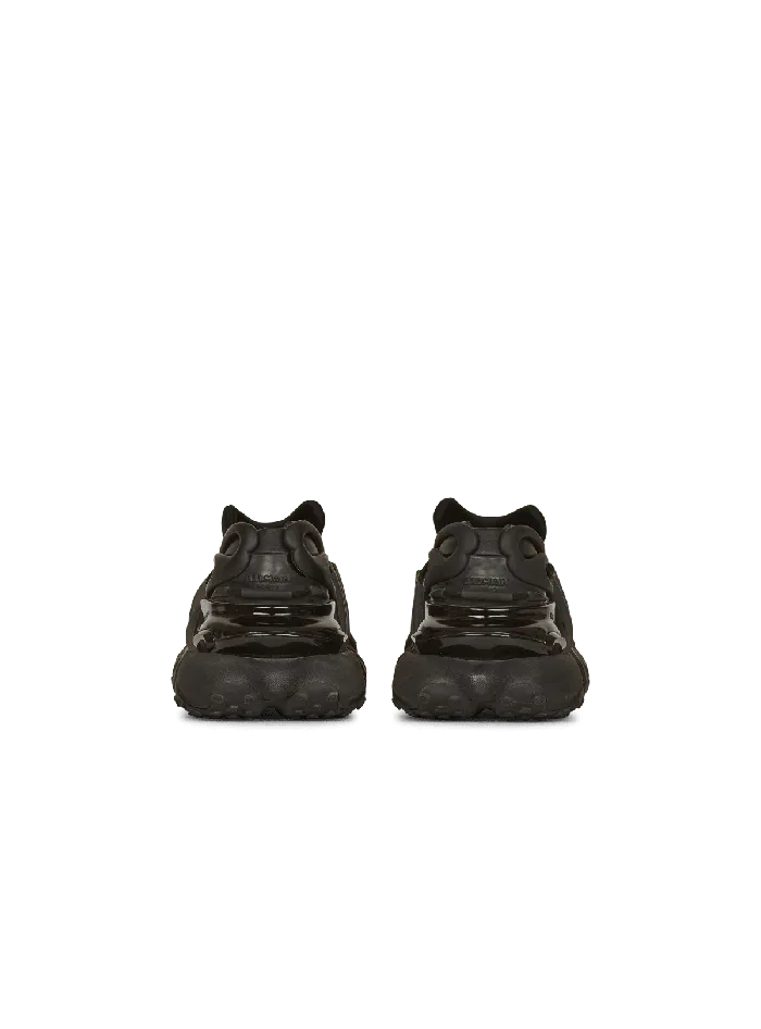 Balmain Leather Unicorn Lowtop Sneakers Black Men Sneakers