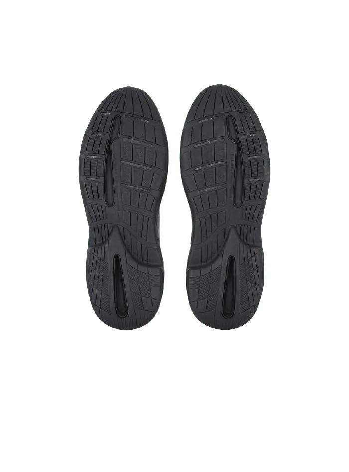 Balmain RunRow Leather Sneakers Black Men Sneakers