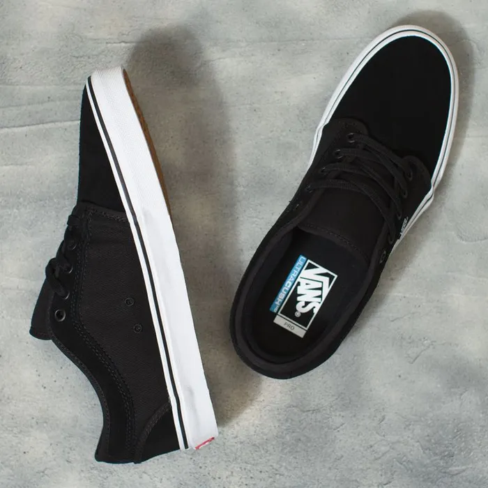 BMX Shoes Men Vans Suede Chukka Low Blacktrue White BMX Shoes Men Vans Suede Chukka Low Blacktrue White