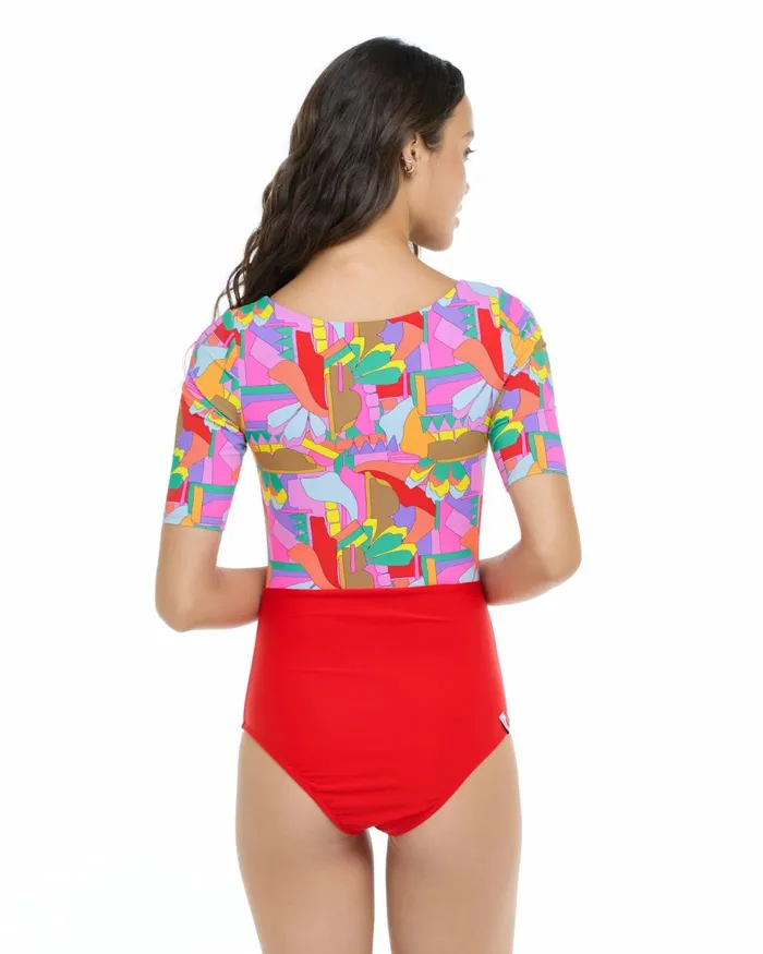 Body Glove OnePieces Artistry Kat OnePiece Swimsuit 8211 Artistry Multi 8211 Women