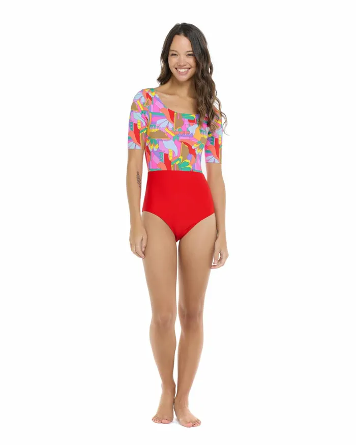 Body Glove OnePieces Artistry Kat OnePiece Swimsuit 8211 Artistry Multi 8211 Women