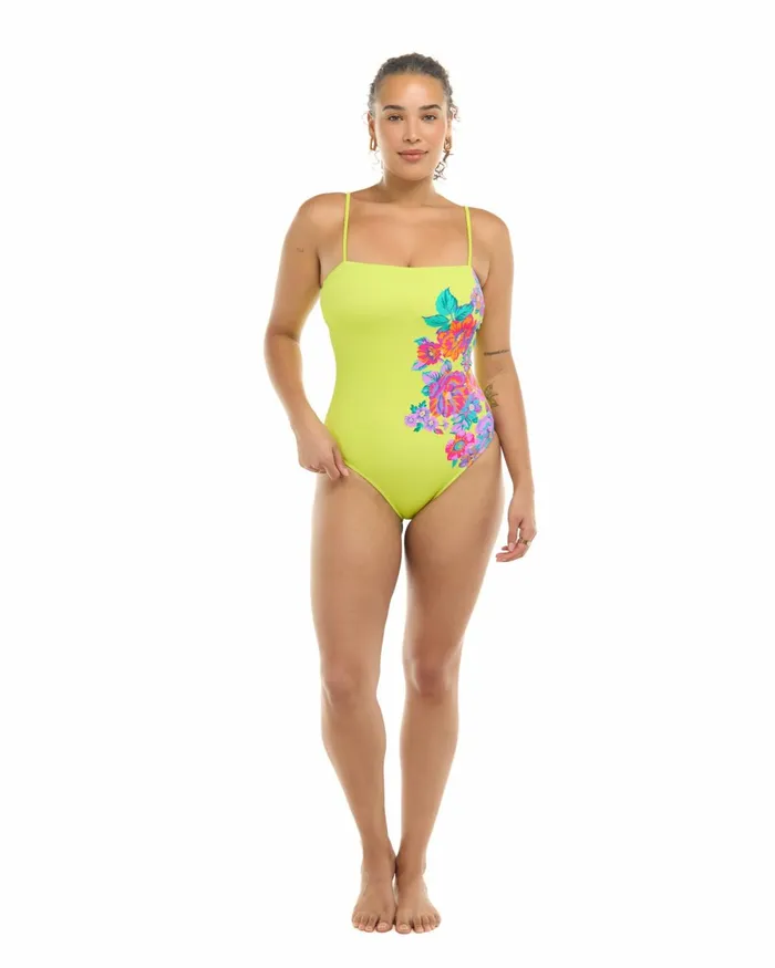 Body Glove OnePieces Romy Mimi OnePiece Swimsuit 8211 Key Lime 8211 Women