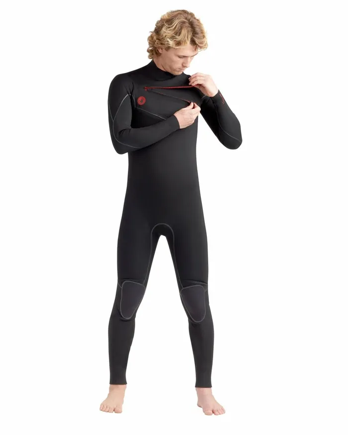 Body Glove Wetsuits Red Cell 43mm ChestZip Fullsuit 8211 Black 8211 Accessories