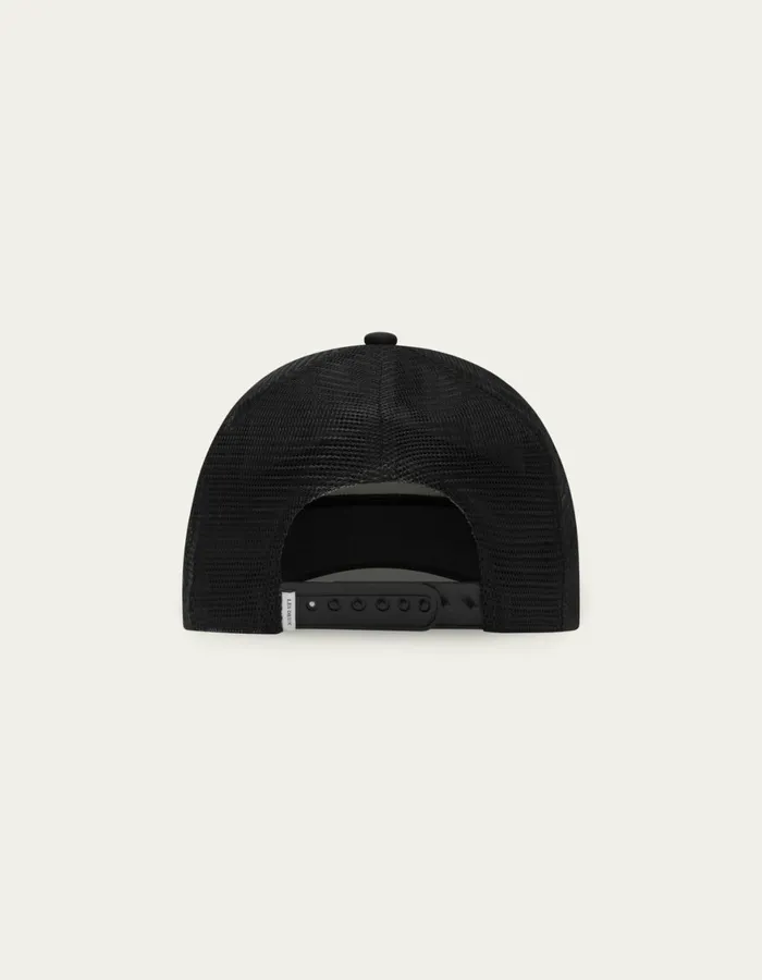 CapsHats Men Les Deux Bruno Foam Trucker Cap 8211 BlackLight Ivory