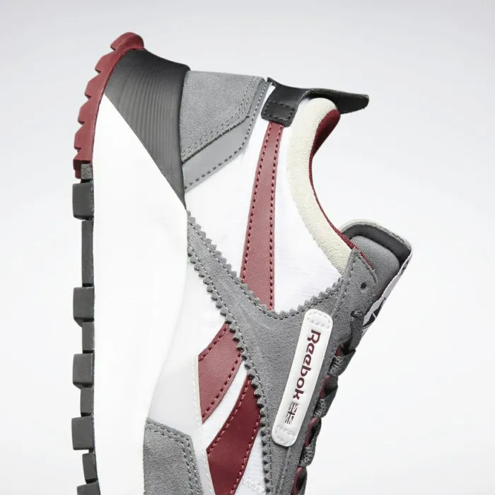 Casual Shoes MensWomens Reebok Classic Leather Legacy Shoes Cold Grey 6 Ftwr White Matte Silver