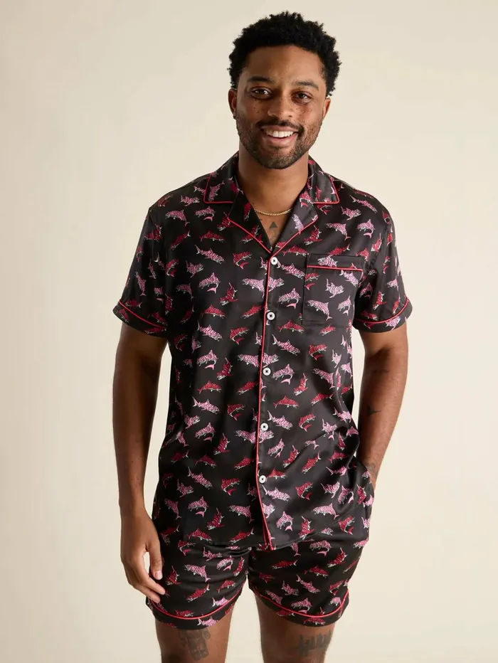 Chubbies Pajamas Categories The Lions Tigers And Sharks Oh My Black Tiger Shark Chubbies Pajamas Categories The Lions Tigers And Sharks Oh My Black Tiger Shark
