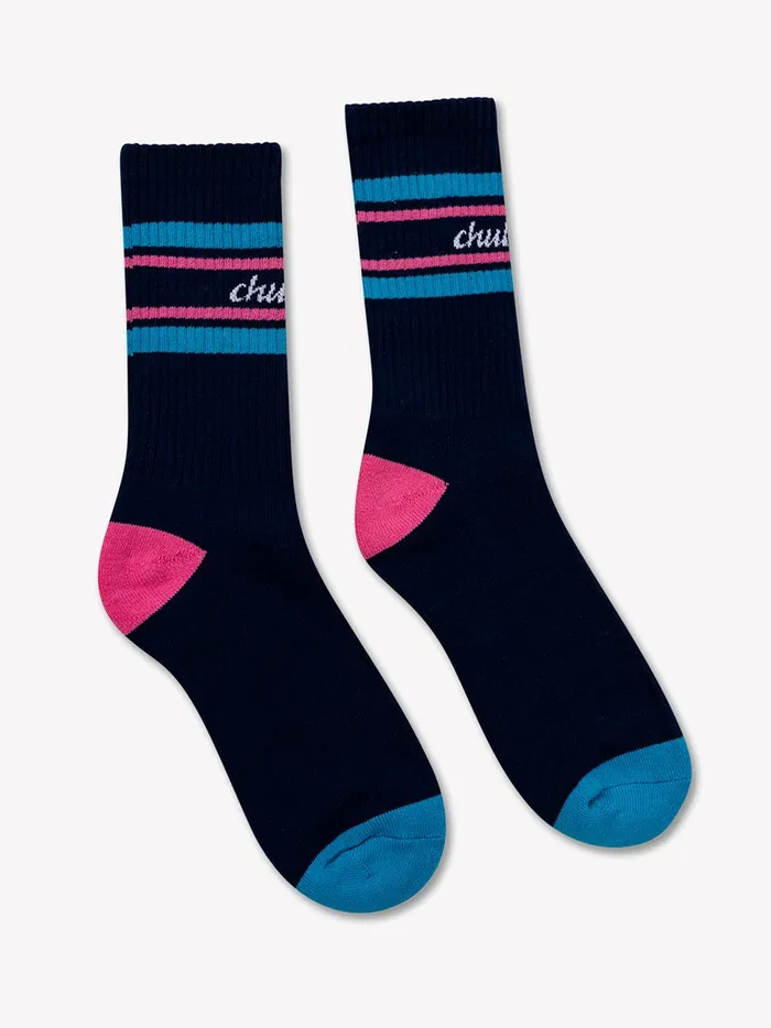 Chubbies Socks Categories The Navy Colorblock Socks Navy Color Block