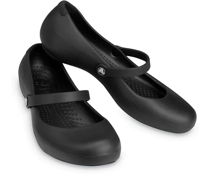 Crocs Flats Alice Work Flat Black 8211 Women