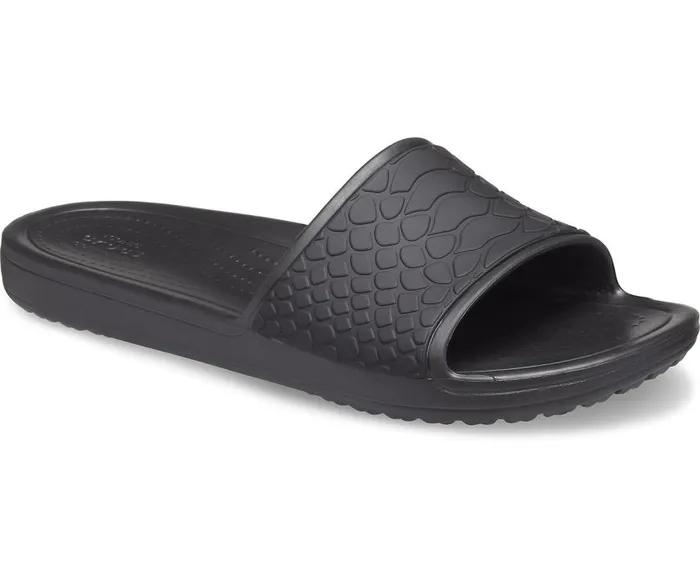 Crocs Sandals Crocs Sloane Snake Low Slide Black 8211 Women