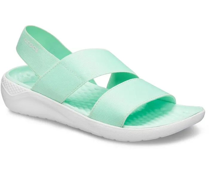 Crocs Sandals LiteRide Stretch Sandal Neo Mint Almost White 8211 Women
