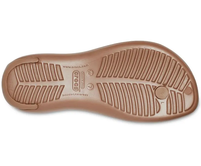 Crocs Sandals Sexi Flip Bronze 8211 Women