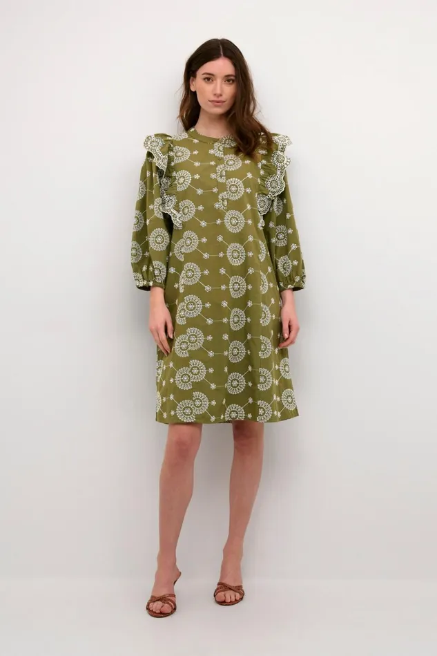 CULTURE Dresses CUisa Dress Burnt Olive 8211 Women