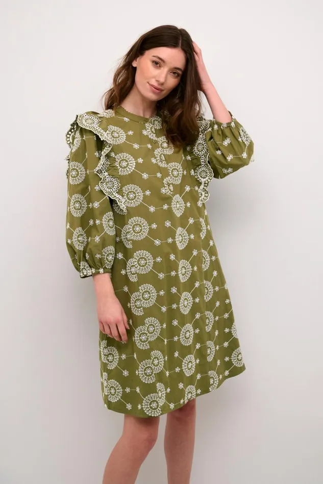 CULTURE Dresses CUisa Dress Burnt Olive 8211 Women