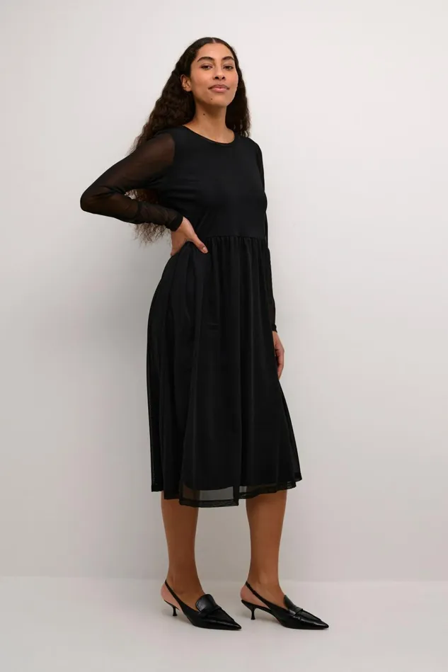 CULTURE Dresses CUmelida Mesh Dress Black 8211 Women