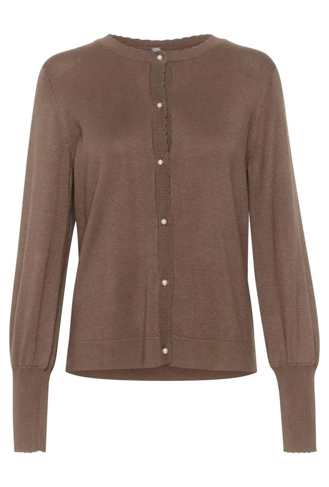 CULTURE Knitwear and Cardigans CUannemarie Cardigan Falcon Melange 8211 Women