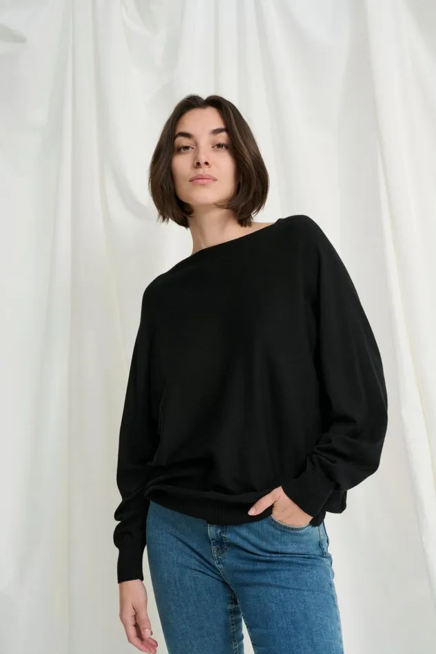 CULTURE Knitwear and Cardigans CUannemarie Pullover Black 8211 Women