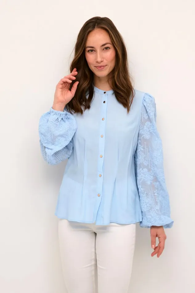 CULTURE Shirts CUasmine Shirt Cashmere Blue 8211 Women