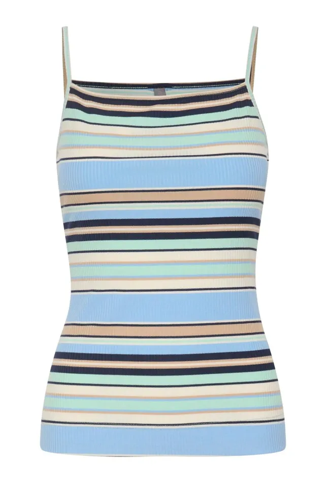 CULTURE Tops and TShirts CUakram Top Blue Stripe Mix 8211 Women