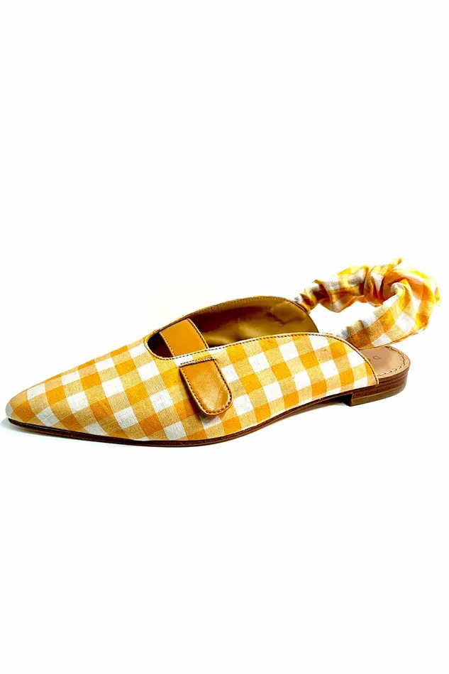 DODO BAR OR Shoes Eliya Pointy Slingback Mustard 8211 Women