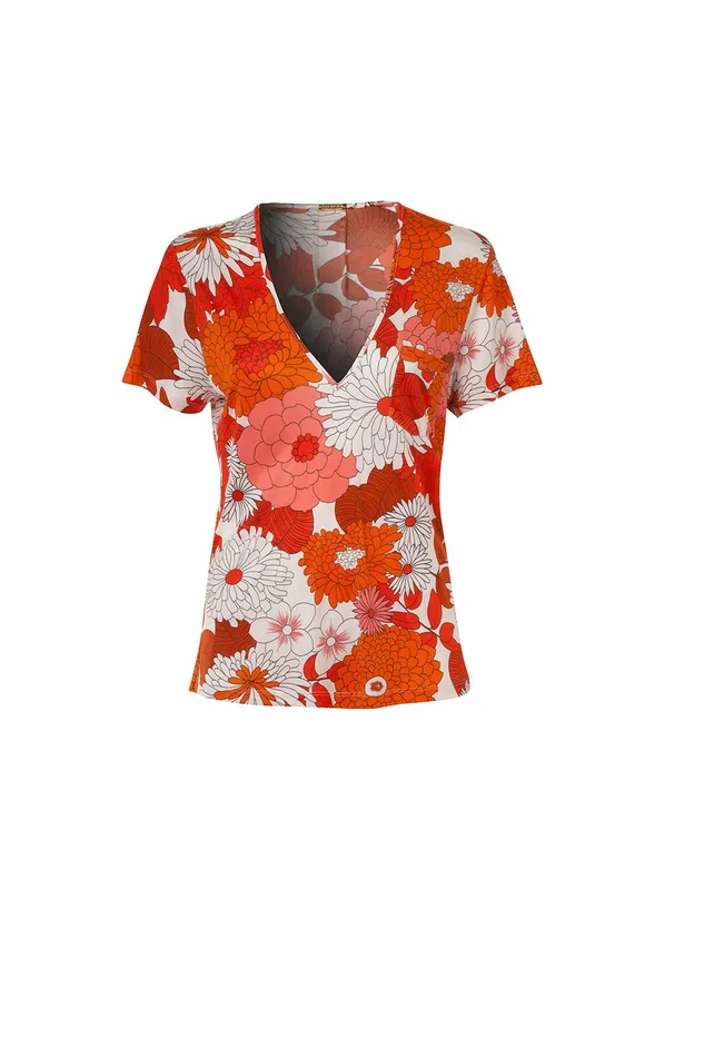 DODO BAR OR Tops IDA SHIRT Loren Orange Print 8211 Women