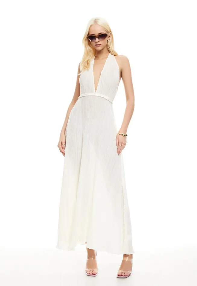 Dresses Women Lioness Fashion FORD MAXI DRESS Ivory