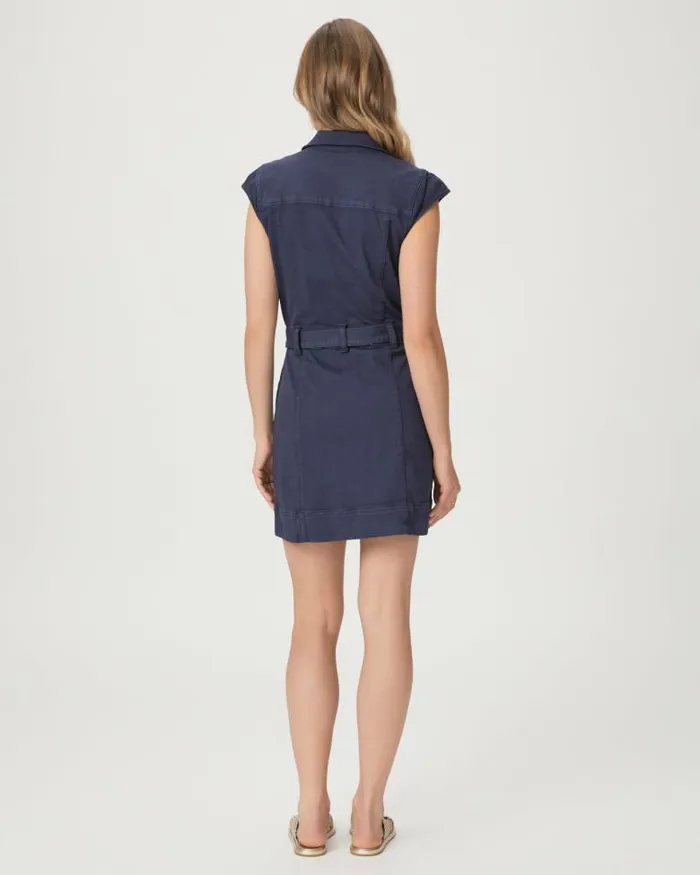 Dresses Women PAIGE Jaxsyn Dress 8211 Vintage Cosmic Navy