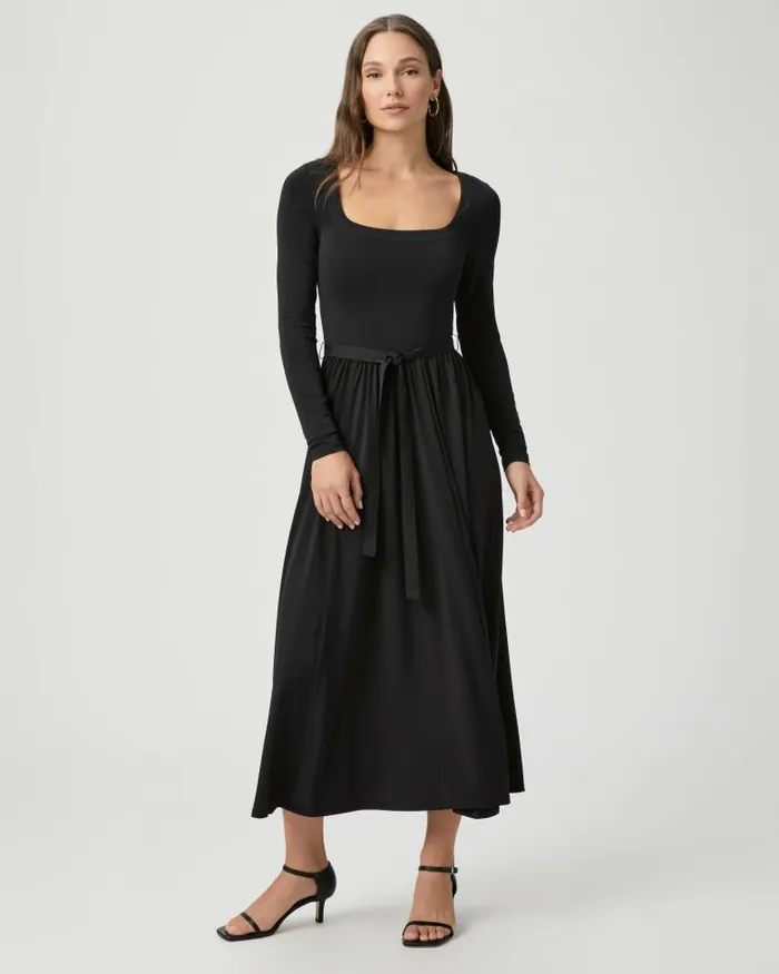 Dresses Women PAIGE Nieve Dress 8211 Black