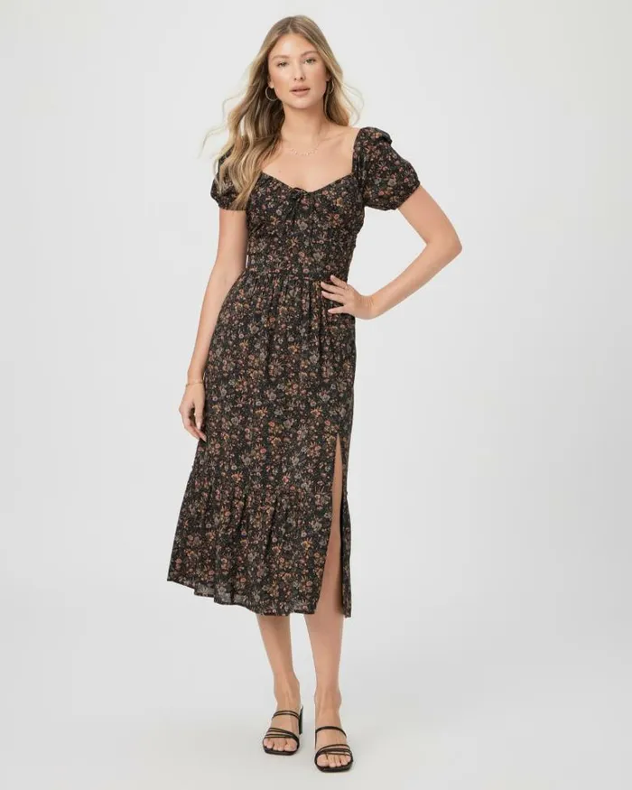 Dresses Women PAIGE Otienne Dress 8211 Black Multi