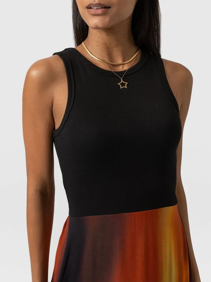 Etta Layered Dress 8211 Amber Gradient Amber Gradient Women Saint And Sofia Dresses