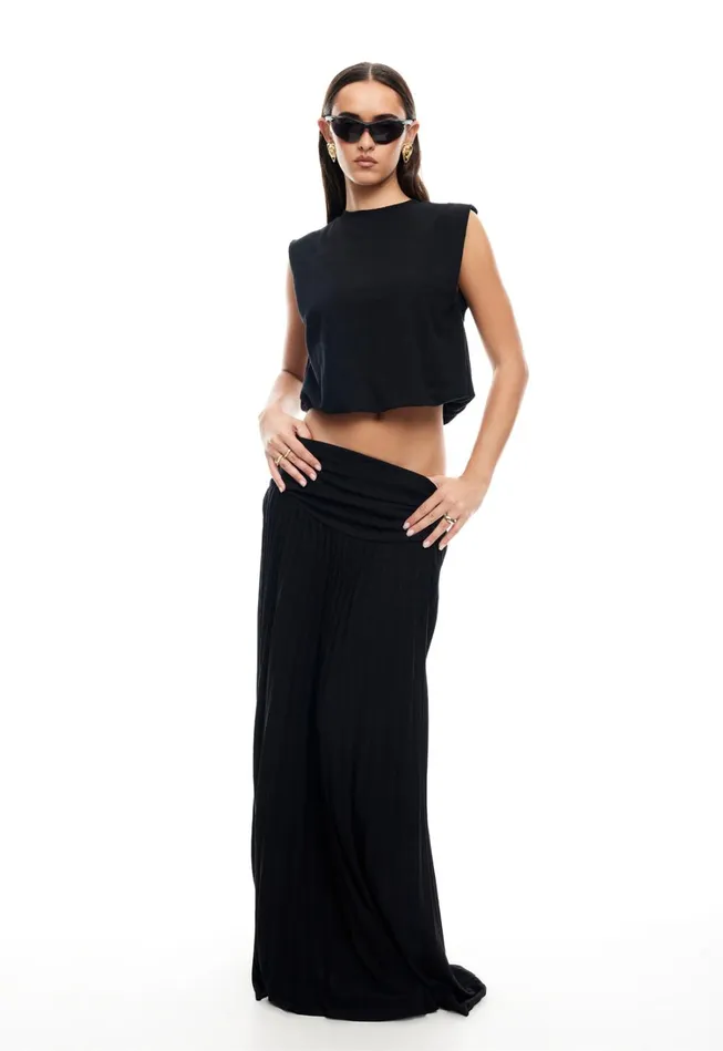 Field Of Dreams Women Lioness Fashion FIELD OF DREAMS MAXI SKIRT Onyx Field Of Dreams Women Lioness Fashion FIELD OF DREAMS MAXI SKIRT Onyx