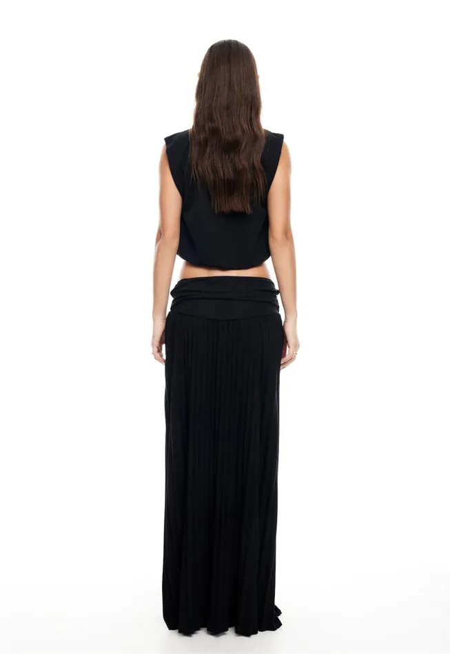 Field Of Dreams Women Lioness Fashion FIELD OF DREAMS MAXI SKIRT Onyx Field Of Dreams Women Lioness Fashion FIELD OF DREAMS MAXI SKIRT Onyx