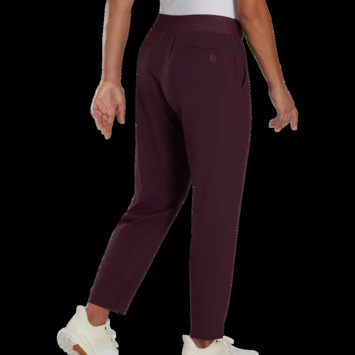 FootJoy Pants Women Lightweight Ankle Pant Plum