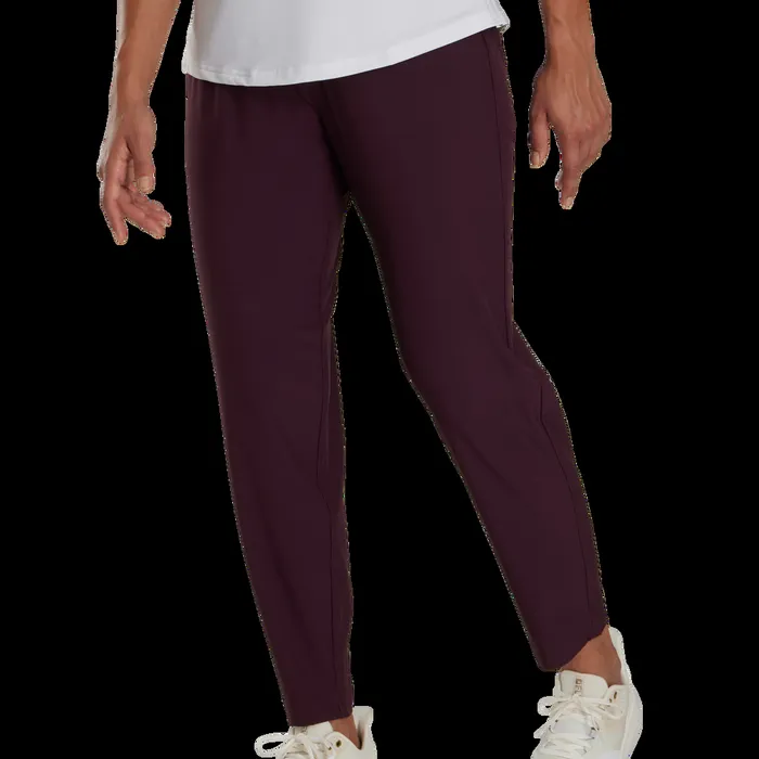 FootJoy Pants Women Lightweight Ankle Pant Plum