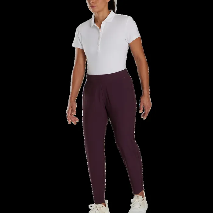FootJoy Pants Women Lightweight Ankle Pant Plum