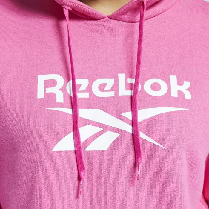 Hoodies and Sweatshirts Womens Reebok Classics Big Logo Hoodie Proud Pink