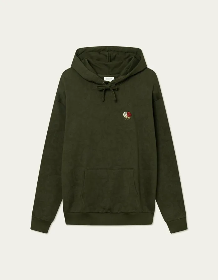 HoodiesSweatshirts Men Les Deux Clyde AOP Hoodie 8211 Rosin