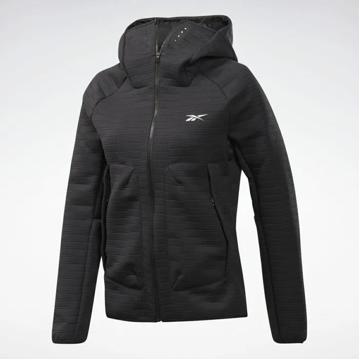 Jackets Womens Reebok Thermowarm Deltapeak Performance Jacket Black