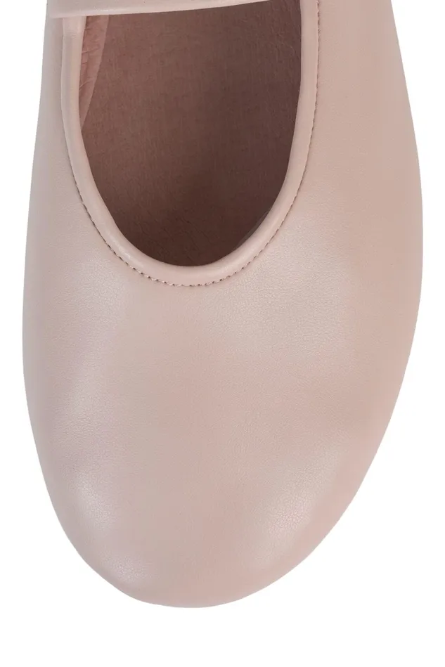 Jeffrey Campbell DANCERINA Dark Beige Women Ballet Flats