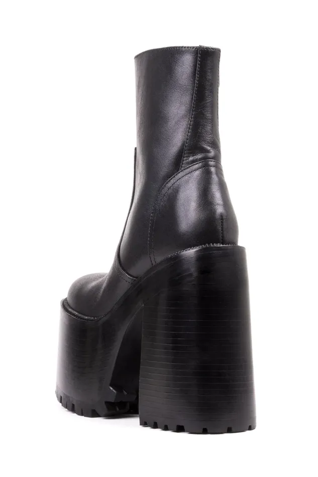 Jeffrey Campbell DEADZ Black Women Boot